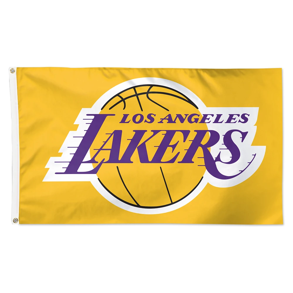 WinCraft Los Angeles Lakers 3' x 5' Primary Logo Single-Sided Flag