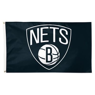 WinCraft Brooklyn Nets 3' x 5' Primary Logo Single-Sided Flag