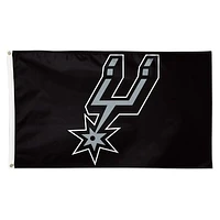 WinCraft San Antonio Spurs 3' x 5' Primary Logo Single-Sided Flag
