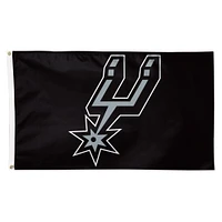 WinCraft San Antonio Spurs 3' x 5' Primary Logo Single-Sided Flag