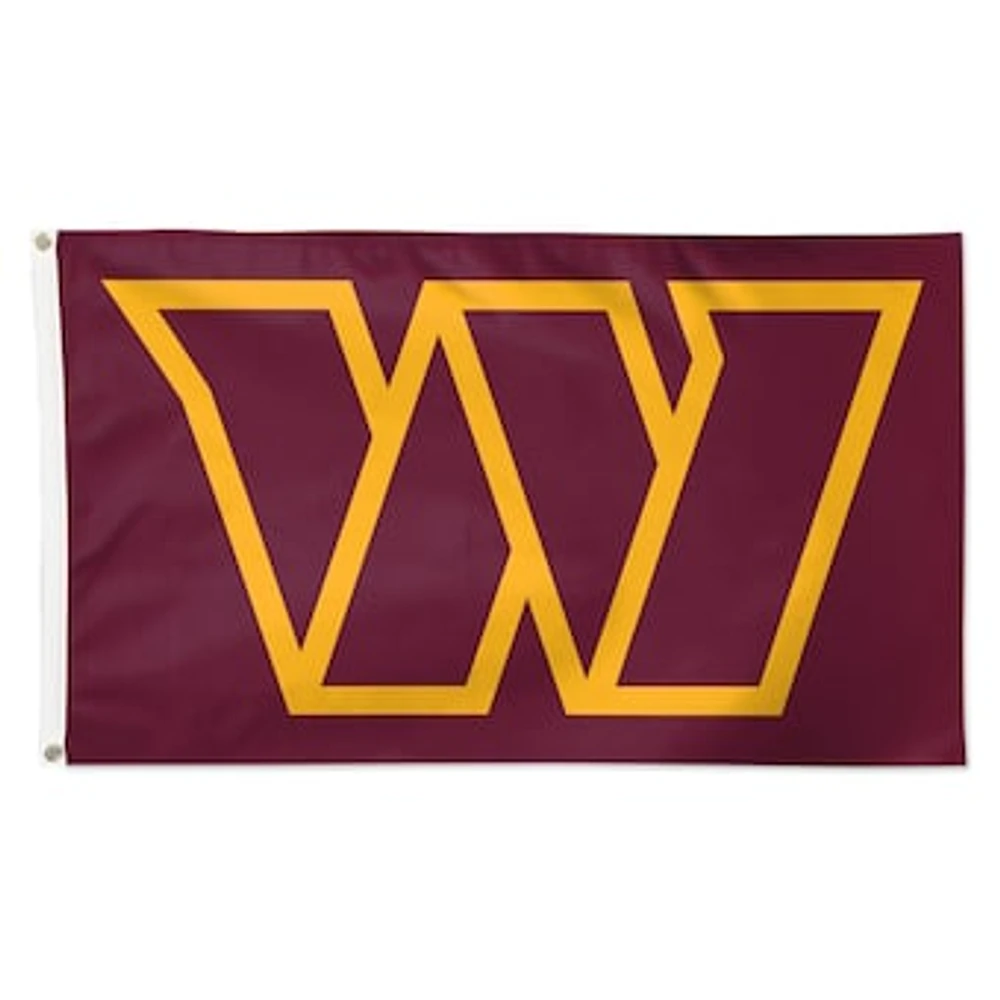 WinCraft Washington Commanders 3' x 5' Primary Logo Single-Sided