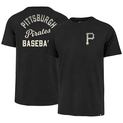 Men's '47  Black Pittsburgh Pirates Turn Back Franklin T-Shirt