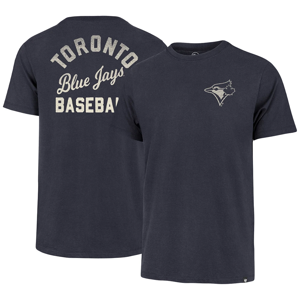 Men's '47 Navy Toronto Blue Jays Turn Back Franklin T-Shirt
