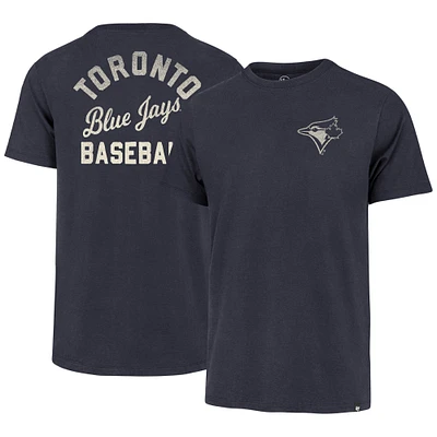 Men's '47  Navy Toronto Blue Jays Turn Back Franklin T-Shirt