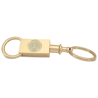 Gold Campbellsville Tigers Two-Section Key Ring