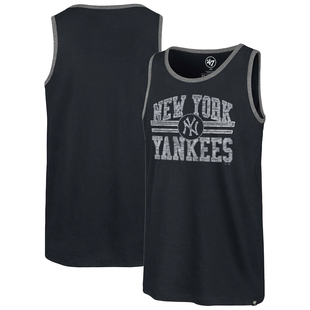 Men's '47 Navy New York Yankees Winger Franklin Tank Top