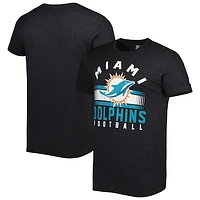 Men's Starter Black Miami Dolphins Prime Time T-Shirt