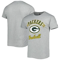 Men's Starter Heathered Gray Green Bay Packers Prime Time T-Shirt