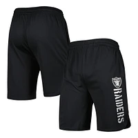 Men's MSX by Michael Strahan Black Las Vegas Raiders Team Shorts