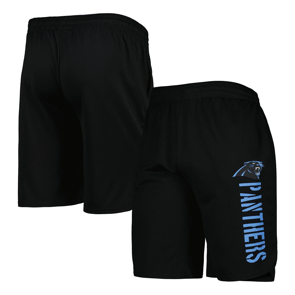 Men's MSX by Michael Strahan Black Carolina Panthers Team Shorts