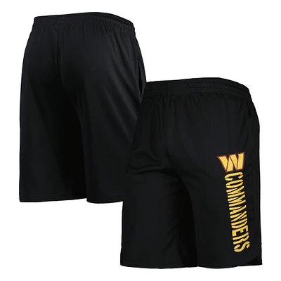 Men's MSX by Michael Strahan Black Washington Commanders Team Shorts