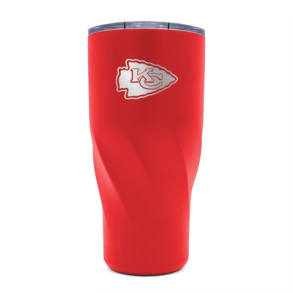 WinCraft Kansas City Chiefs 30oz. Morgan Stainless Steel Tumbler