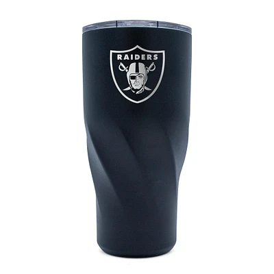 WinCraft Las Vegas Raiders 30oz. Morgan Stainless Steel Tumbler