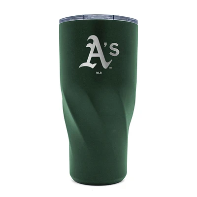 WinCraft Oakland Athletics 30oz. Morgan Stainless Steel Tumbler