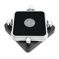 Sonoma State Seawolves Silver 2-Piece Square Coaster Set