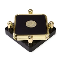 Notre Dame of Maryland Gators Gold 2-Piece Square Coaster Set