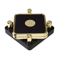Wilkes Colonels Gold 2-Piece Square Coaster Set