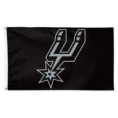 WinCraft San Antonio Spurs 3' x 5' Primary Logo Single-Sided - Flag