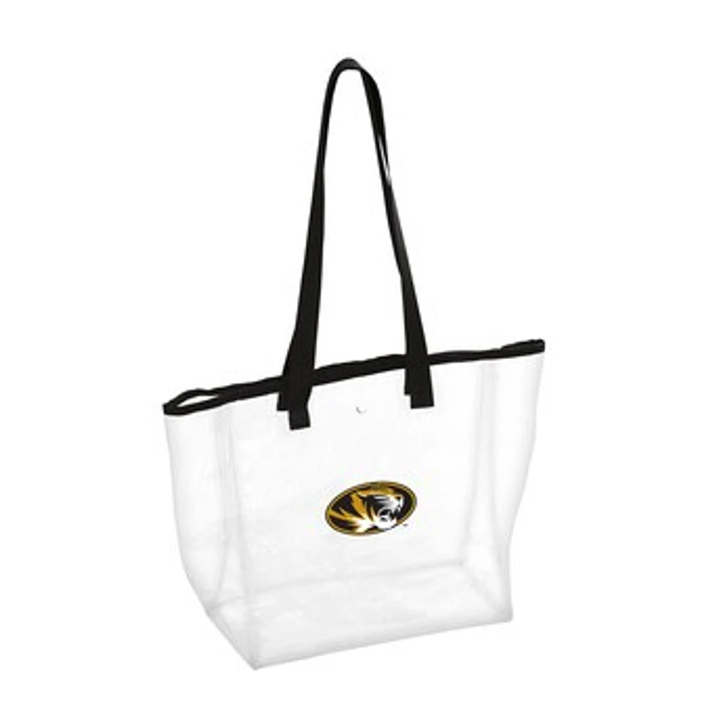 Missouri Tigers Stadium Clear Tote Bag