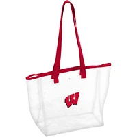 Wisconsin Badgers Stadium Clear Tote Bag