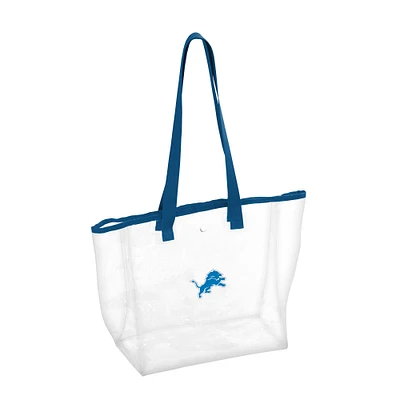 Detroit Lions Stadium Clear Tote Bag