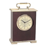 Gold Campbellsville Tigers Carriage Clock
