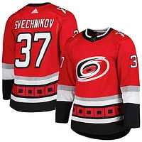 Men's adidas Andrei Svechnikov Red Carolina Hurricanes Alternate Primegreen Authentic Player Jersey