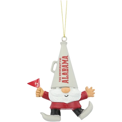 Alabama Crimson Tide Fan Gnome Ornament