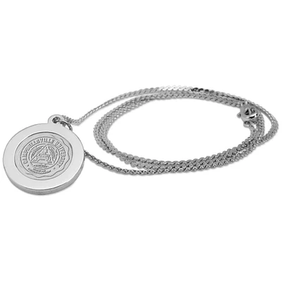 Silver Campbellsville Tigers Pendant Necklace