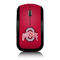 Ohio State Buckeyes Solid Design Wireless Mouse