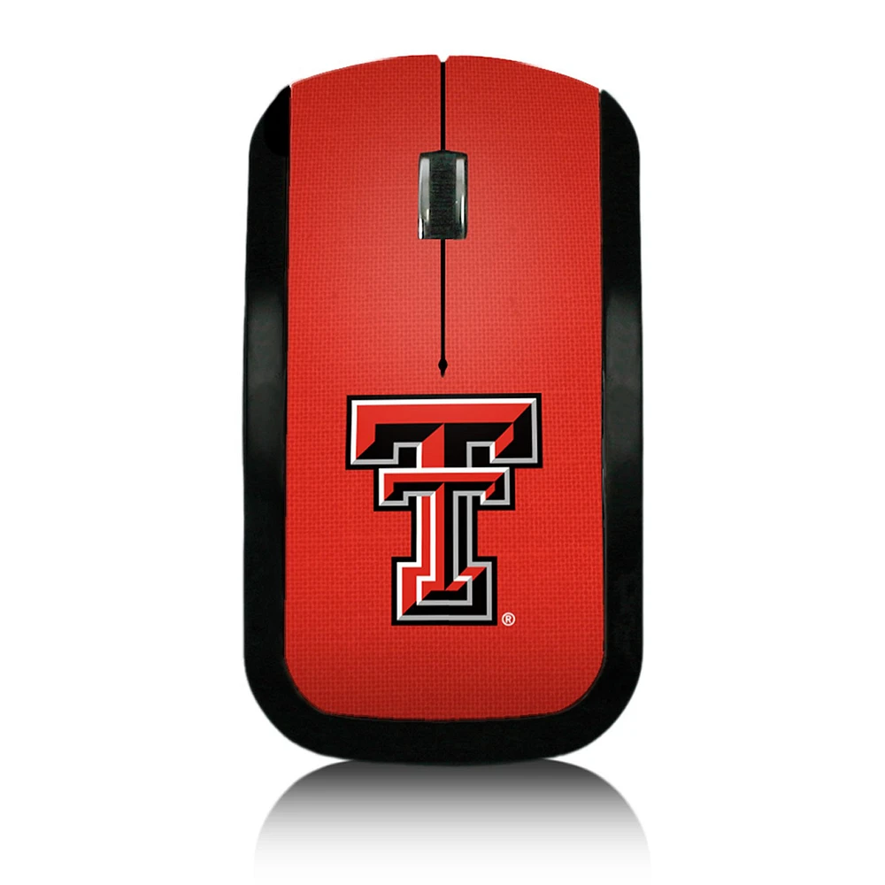 Texas Tech Red Raiders Solid Design Wireless Mouse