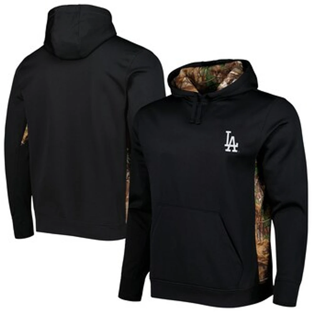 Men's Dunbrooke Black/Camo Los Angeles Dodgers Ranger Pullover Hoodie