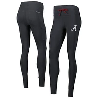 Women's Columbia Charcoal Alabama Crimson Tide Omni-Wick Trek Leggings