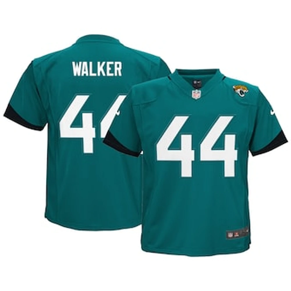 Preschool Nike Travon Walker Teal Jacksonville Jaguars Game Jersey