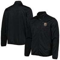 Men's G-III Sports by Carl Banks Black Vegas Golden Knights Closer Transitional Full-Zip Jacket