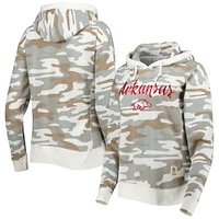 Women's Pressbox Camo Arkansas Razorbacks San Pablo Pullover Hoodie