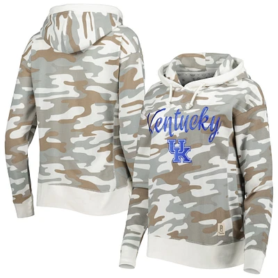 Women's Pressbox Camo Kentucky Wildcats San Pablo Pullover Hoodie