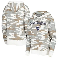 Women's Pressbox Camo West Virginia Mountaineers San Pablo Pullover Hoodie