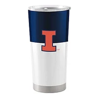 Illinois Fighting Illini 20oz. Colorblock Stainless Steel Tumbler