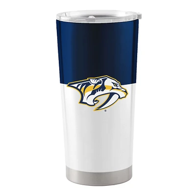 Nashville Predators 20oz. Colorblock Stainless Steel Tumbler