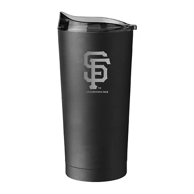 San Francisco Giants 20oz. Black Powder Coat Tumbler