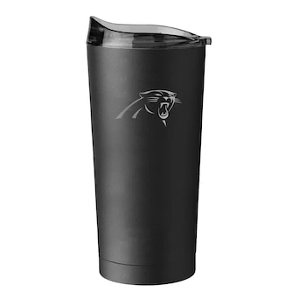 Carolina Panthers 20oz. Black Powder Coat Tumbler