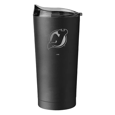 New Jersey Devils 20oz. Black Powder Coat Tumbler