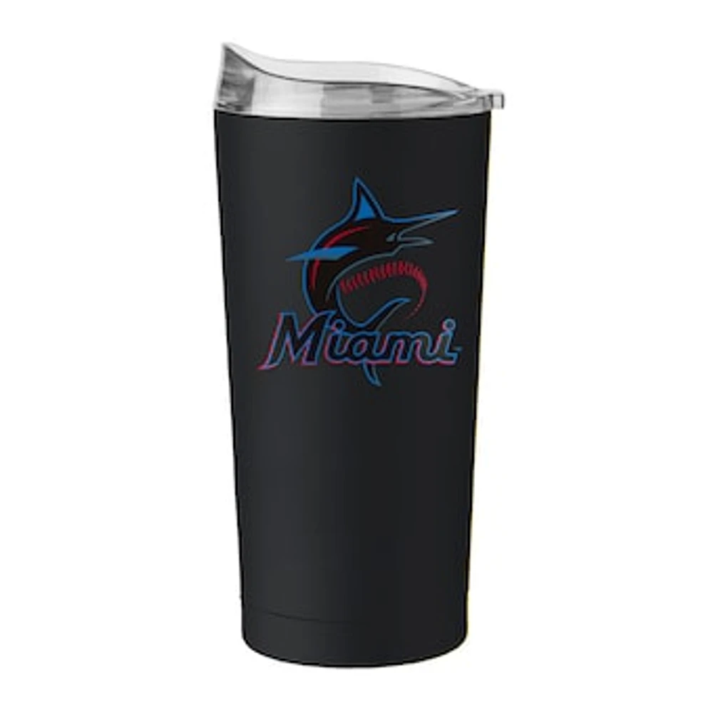 Miami Marlins 20oz. Flipside Powder Coat Tumbler