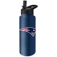 New England Patriots 34oz. Quencher Bottle