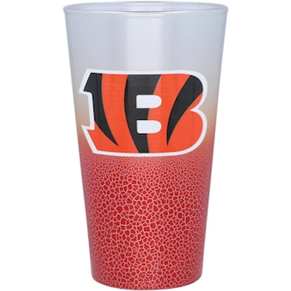 Cincinnati Bengals 16oz. Crackle Pint Glass