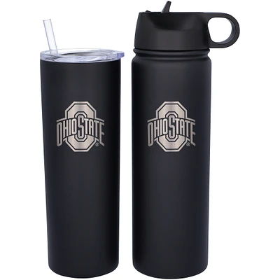 Ohio State Buckeyes 18oz. Tumbler and 22oz. Bottle Gift Set