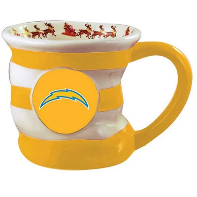 Los Angeles Chargers 18oz. Team Holiday Mug