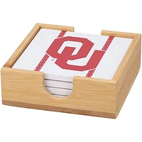 Oklahoma Sooners Team Uniform Coaster Set