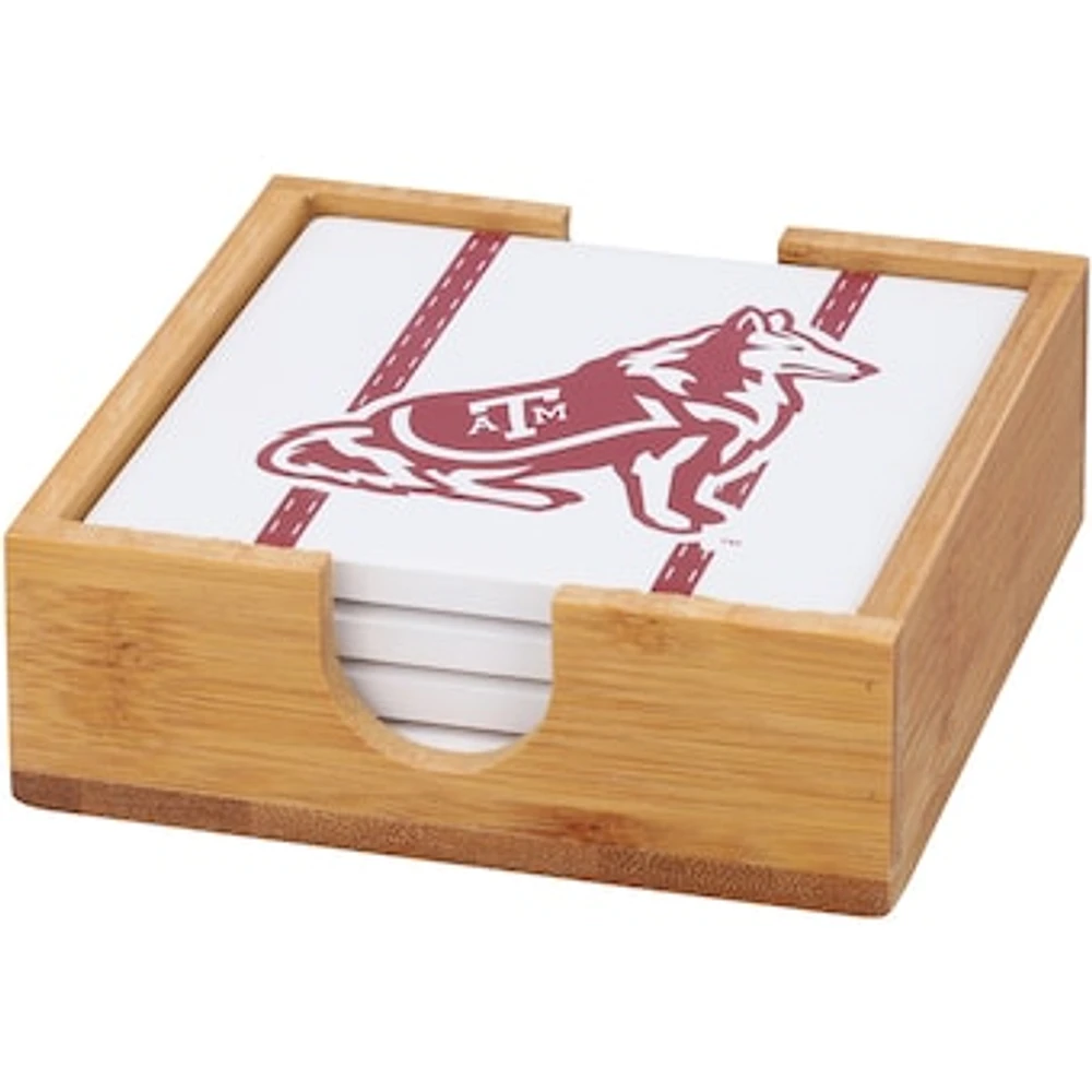 Texas A&M Aggies Team Uniform Coaster Set